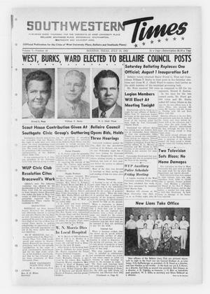 Southwestern Times (Houston, Tex.), Vol. 7, No. 43, Ed. 1 Thursday, July 19, 1951