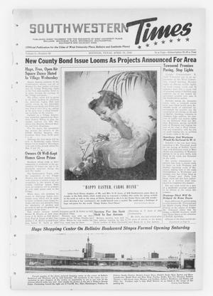 Southwestern Times (Houston, Tex.), Vol. 5, No. 30, Ed. 1 Thursday, April 14, 1949