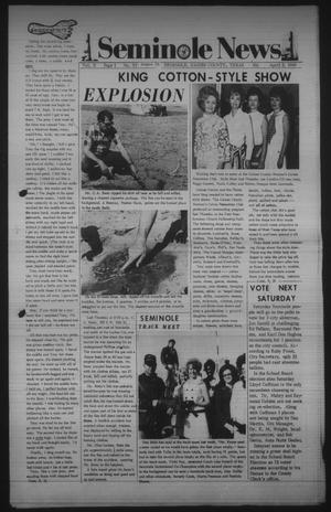 Seminole News (Seminole, Tex.), Vol. 2, No. 53, Ed. 1 Wednesday, April 2, 1969