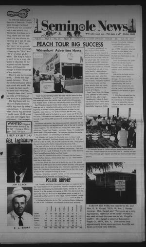 Seminole News (Seminole, Tex.), Vol. 3, No. 16, Ed. 1 Wednesday, July 23, 1969