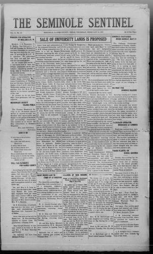 The Seminole Sentinel (Seminole, Tex.), Vol. 14, No. 49, Ed. 1 Thursday, February 24, 1921