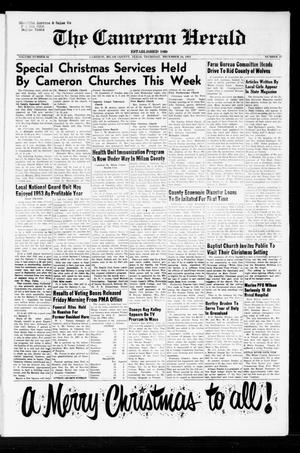 The Cameron Herald (Cameron, Tex.), Vol. 95, No. 37, Ed. 1 Thursday, December 24, 1953