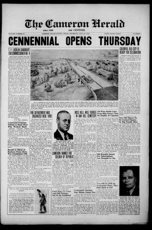 The Cameron Herald and Centinel (Cameron, Tex.), Vol. 87, No. 4, Ed. 1 Thursday, May 23, 1946