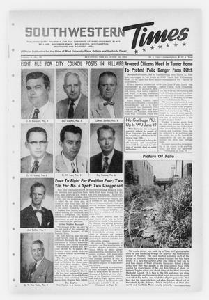 Southwestern Times (Houston, Tex.), Vol. 8, No. 35, Ed. 1 Thursday, June 19, 1952