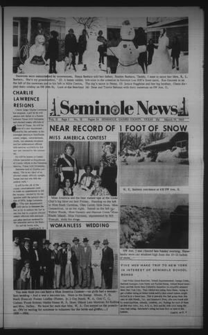 Seminole News (Seminole, Tex.), Vol. 2, No. 51, Ed. 1 Wednesday, March 19, 1969