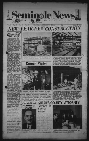 Seminole News (Seminole, Tex.), Vol. 2, No. 40, Ed. 1 Wednesday, January 1, 1969