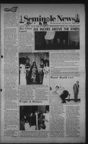 Primary view of object titled 'Seminole News (Seminole, Tex.), Vol. 3, No. 23, Ed. 1 Wednesday, September 10, 1969'.