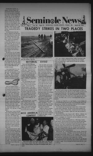 Seminole News (Seminole, Tex.), Vol. 2, No. 50, Ed. 1 Wednesday, March 12, 1969