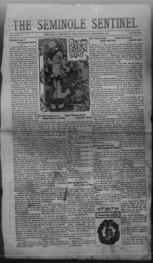 The Seminole Sentinel (Seminole, Tex.), Vol. 26, No. 42, Ed. 1 Thursday, December 22, 1932