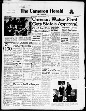 The Cameron Herald (Cameron, Tex.), Vol. 100, No. 1, Ed. 1 Thursday, April 2, 1959