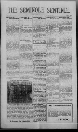 The Seminole Sentinel (Seminole, Tex.), Vol. 17, No. 7, Ed. 1 Thursday, May 10, 1923