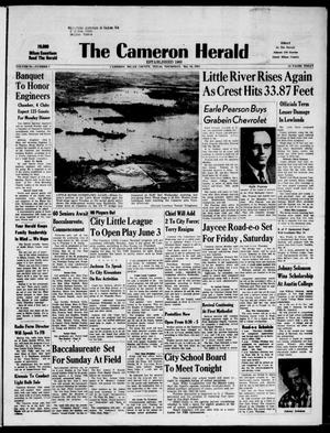 Primary view of The Cameron Herald (Cameron, Tex.), Vol. 98, No. 7, Ed. 1 Thursday, May 16, 1957