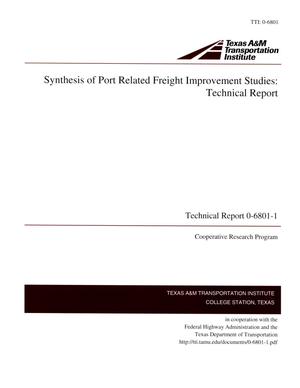 Synthesis of Port Related Freight Improvement Studies: Technical Report