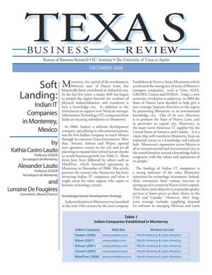 Primary view of object titled 'Texas Business Review, December 2008'.