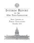 Primary view of Interim Report to the 82nd Texas Legislature: House Committee on Public Education