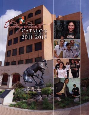 Primary view of object titled 'Catalog of the University of Texas--Pan American, 2011-2013, Undergraduate'.