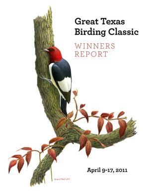 Primary view of object titled 'Great Texas Birding Classic : Winners Report'.