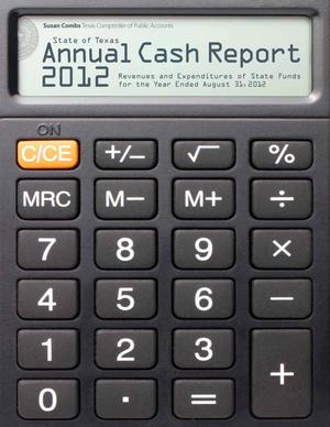Texas Annual Cash Report: 2012