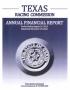 Report: Texas Racing Commission Annual Financial Report: 2012