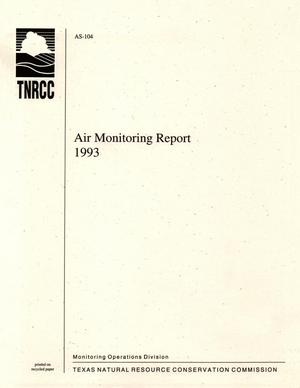 Air Monitoring Report: 1993