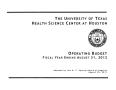 Thumbnail image of item number 3 in: 'University of Texas Health Science Center at Houston Operating Budget: 2012'.