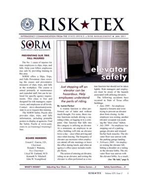 Primary view of object titled 'Risk-Tex, Volume 14, Issue 2, January 2011'.