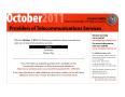 Thumbnail image of item number 1 in: 'Providers of Telecommunications Services, October 2011'.
