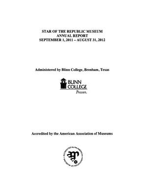 Primary view of object titled 'Star of the Republic Museum Annual Report: 2012'.