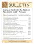 Primary view of Insurance Tax Bulletin, January 2012