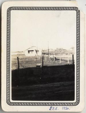 Primary view of object titled '[Fenced area at Lutheran Concordia College]'.