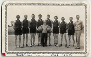 [Basketball team at Lutheran Concordia College]