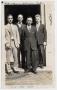 Photograph: [Four faculty members at Lutheran Concordia College]