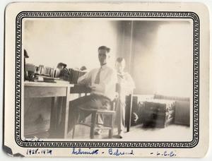 Primary view of object titled '[Lutheran Concordia College students Theodore Schmidt and Alfred Behrendt]'.