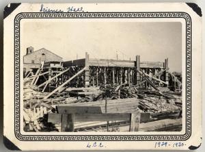 Primary view of object titled '[Construction of science building at Lutheran Concordia College]'.