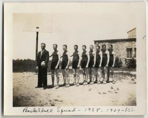 [Basketball team and Lutheran Concordia College]