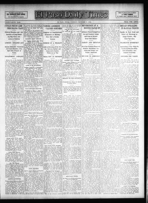 El Paso Daily Times (El Paso, Tex.), Vol. 26, Ed. 1 Tuesday, October 9, 1906