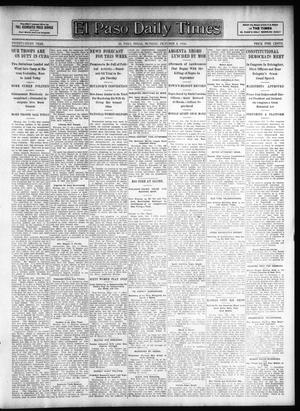 El Paso Daily Times (El Paso, Tex.), Vol. 26, Ed. 1 Monday, October 8, 1906