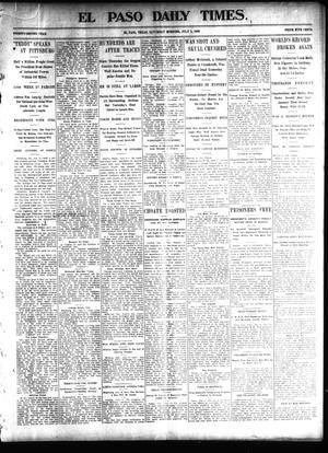 El Paso Daily Times. (El Paso, Tex.), Vol. 22, Ed. 1 Saturday, July 5, 1902