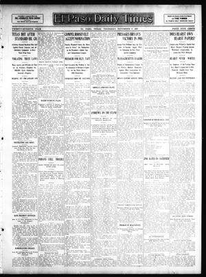 El Paso Daily Times (El Paso, Tex.), Vol. 27, Ed. 1 Thursday, November 7, 1907