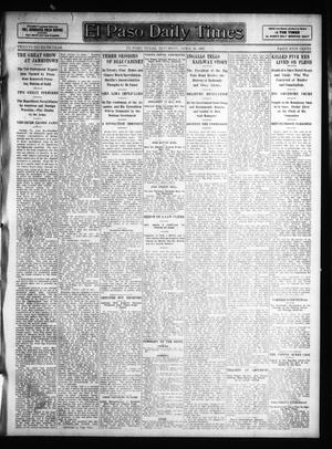 El Paso Daily Times (El Paso, Tex.), Vol. 27, Ed. 1 Saturday, April 27, 1907