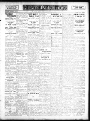 El Paso Daily Times (El Paso, Tex.), Vol. 27, Ed. 1 Tuesday, October 22, 1907