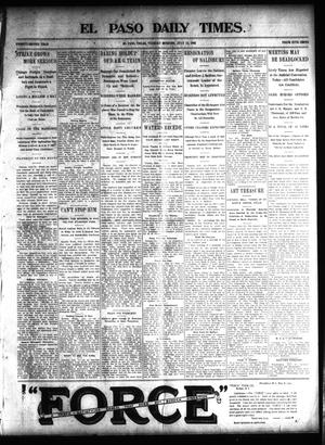 El Paso Daily Times. (El Paso, Tex.), Vol. 22, Ed. 1 Tuesday, July 15, 1902