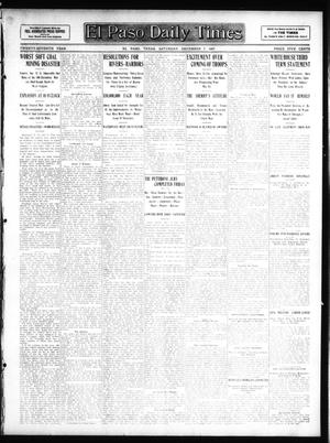 El Paso Daily Times (El Paso, Tex.), Vol. 27, Ed. 1 Saturday, December 7, 1907