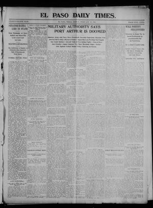 El Paso Daily Times. (El Paso, Tex.), Vol. 24, Ed. 1 Friday, February 19, 1904