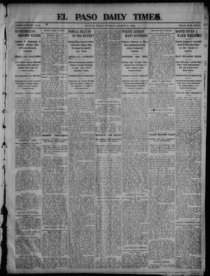 El Paso Daily Times. (El Paso, Tex.), Vol. 23, Ed. 1 Tuesday, March 31, 1903