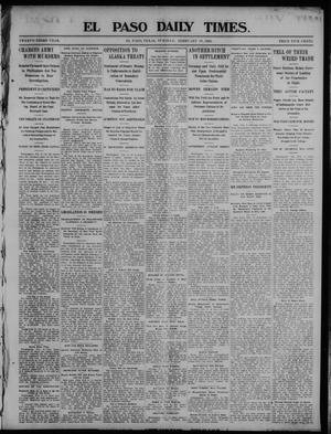 El Paso Daily Times. (El Paso, Tex.), Vol. 23, Ed. 1 Tuesday, February 10, 1903