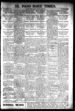 El Paso Daily Times. (El Paso, Tex.), Vol. 22, Ed. 1 Saturday, May 17, 1902