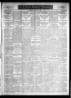 El Paso Daily Times (El Paso, Tex.), Vol. 26, Ed. 1 Wednesday, August 1, 1906