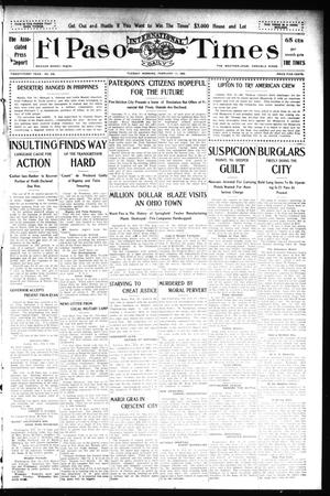 El Paso International Daily Times (El Paso, Tex.), Vol. 21, No. 248, Ed. 1 Tuesday, February 11, 1902
