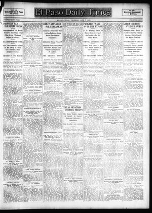 El Paso Daily Times (El Paso, Tex.), Vol. 26, Ed. 1 Thursday, June 7, 1906